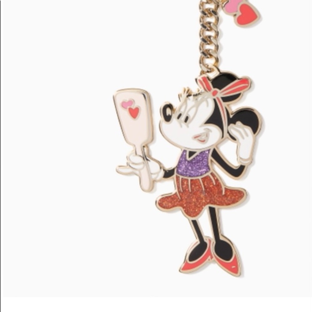 NWT Kate Spade X Disney Minnie Mouse Key Fob